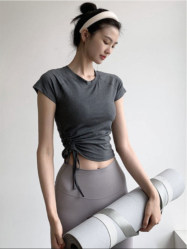 Womens Breathable Quick-Dry Fitness Top