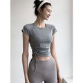 Womens Breathable Quick-Dry Fitness Top