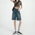 Slimming Loose-Fit Straight-Leg Cropped Casual Pants For Shorter Statures